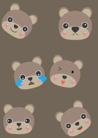 Cute bear theme v.21