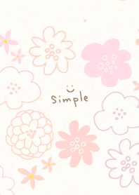 Nordic style 4 colors of flowers7 Japan