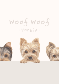 Woof Woof - Yorkie - BEIGE