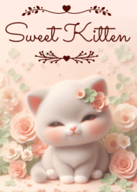 แมวน้อยหวานๆ No.845 กับใบโคลเวอร์โชคดี