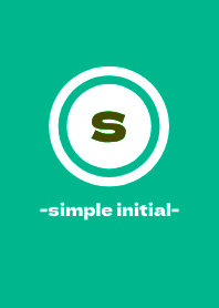 simple initial-S- THEME 93