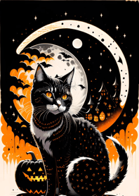 halloween cat a44a66