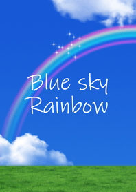 Blue sky Rainbow