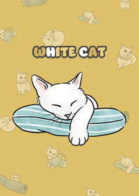 whitecat1 / mustard