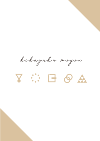 GOLD/Geometric pattern