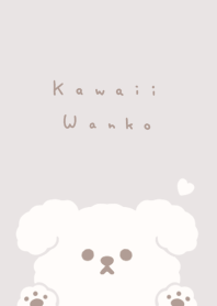 Popping Dog(NL)/gray beige.