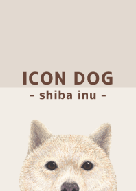 ICON DOG - shiba inu - BROWN/03