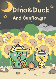 Dino&Duck Sunflower!