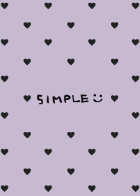 Black heart darkish Purple2 from Japan