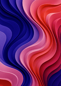 Serene Layers: Abstract Wave Modern&9