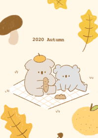 WIWI Koala _Autumn Picnic