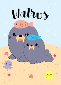 I Love Cute Walrus Theme