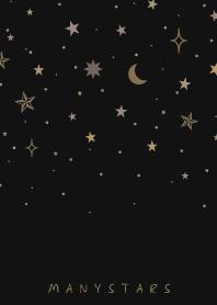 MANY STARS-DUSKY BLACK 13