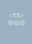 SMILE KOREAN/ dusty blue(JP)