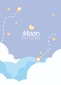 Moon, Star and Sky