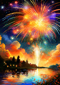 Beautiful Fireworks Theme#641