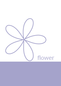 Two color and simple flower 3 from J