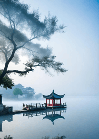 Tranquil lake 273195