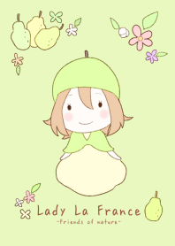 Lady La France and Flower garden's Theme