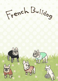 French Bulldog Flowers and Meadows.