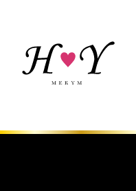 LOVE INITIAL-H&Y 24