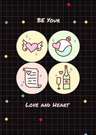 Be your Love and Heart Black