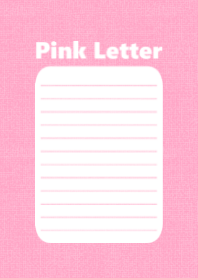 Pink letter