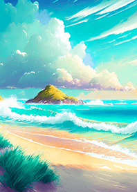 Beautiful real scenery(Summer-436)