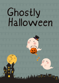 おばけのハロウィン02 + アイボリー