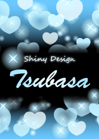 Tsubasa -Name-Light blue Heart