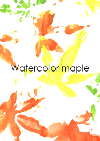 Watercolor maple
