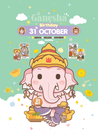 Ganesha x October 31 Birthday