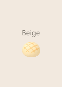 Puffy Melon Bread 3 - Beige