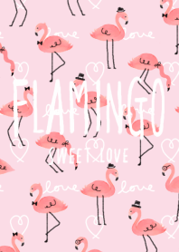 Happy Flamingo-Sweet Love-