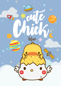 ไก่ตัวกลม กาแล็กซี่ สีฟ้า