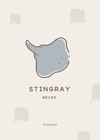 Stingray Cute * Beige