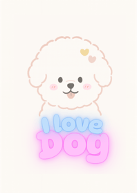I Love Dog By Kizzychu