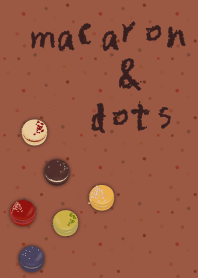 [R] macarons & dots + Terracotta |os