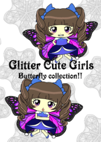 Glitter Cute Girls -Butterfly-
