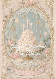 Antique Celebration Cake Design