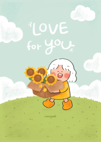 แนนเป็ด : Love for you :)