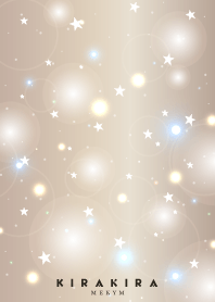 KIRAKIRA 6 -BROWN GOLD STAR-