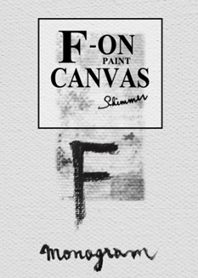 F on Canvas -Paint-