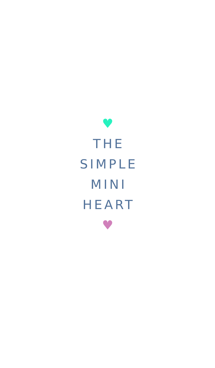 THE SIMPLE MINI HEART 030