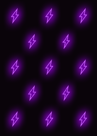 LIGHTNING PATTERN -PURPLE-