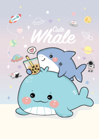 วาฬเกยตื้น & ฉลามน้อย พาสเทล