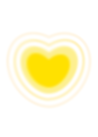 yellow white heart cute