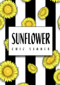 Summer chic sunflower