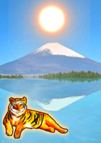lucky Tiger Mt Fuji