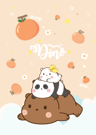 3Bear&Duck Orange Farm Lover Cutie